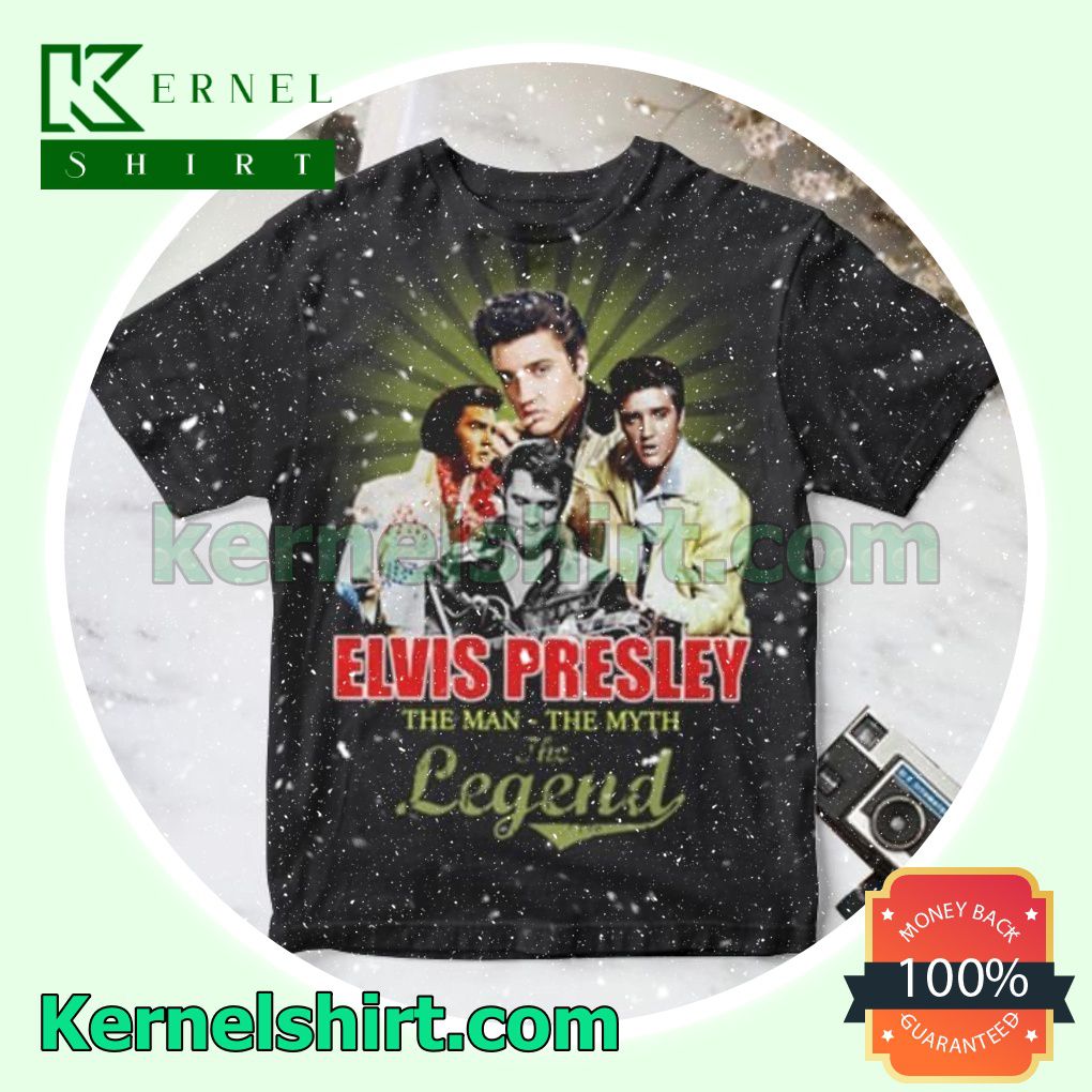 Elvis Presley The Man The Myth The Legend Gift Shirt