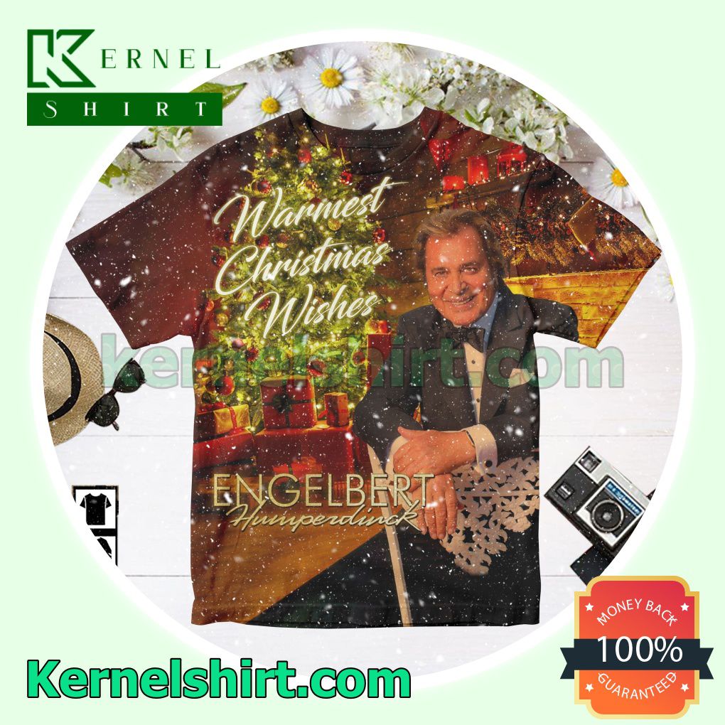 Engelbert Humperdinck Warmest Christmas Wishes Album Cover Personalized Shirt