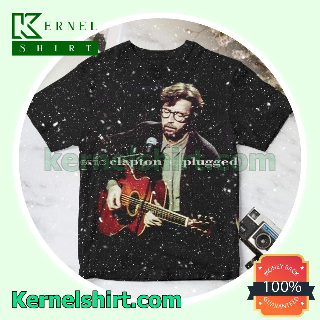 Eric Clapton Unplugged Album Cover Custom Shirt