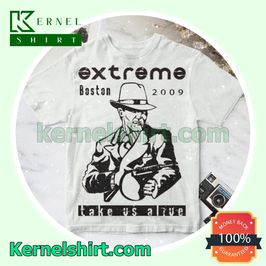 Extreme Take Us Alive Album Cover White Custom Shirt