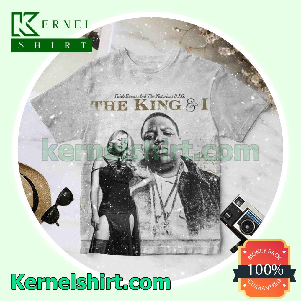 Faith Evans And The Notorious B.i.g. The King And I Album Cover Personalized Shirt