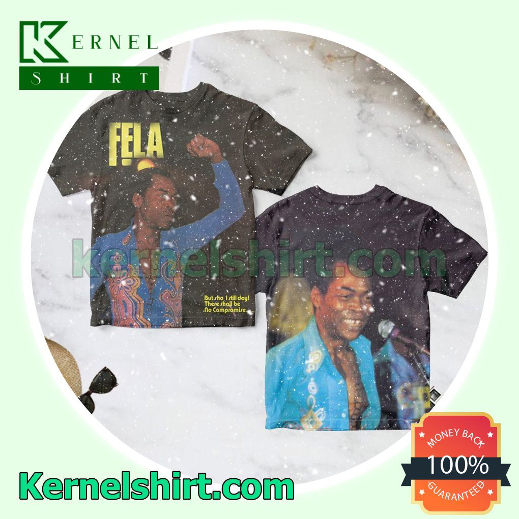Fela Kuti Army Arrangement Black Personalized Shirt