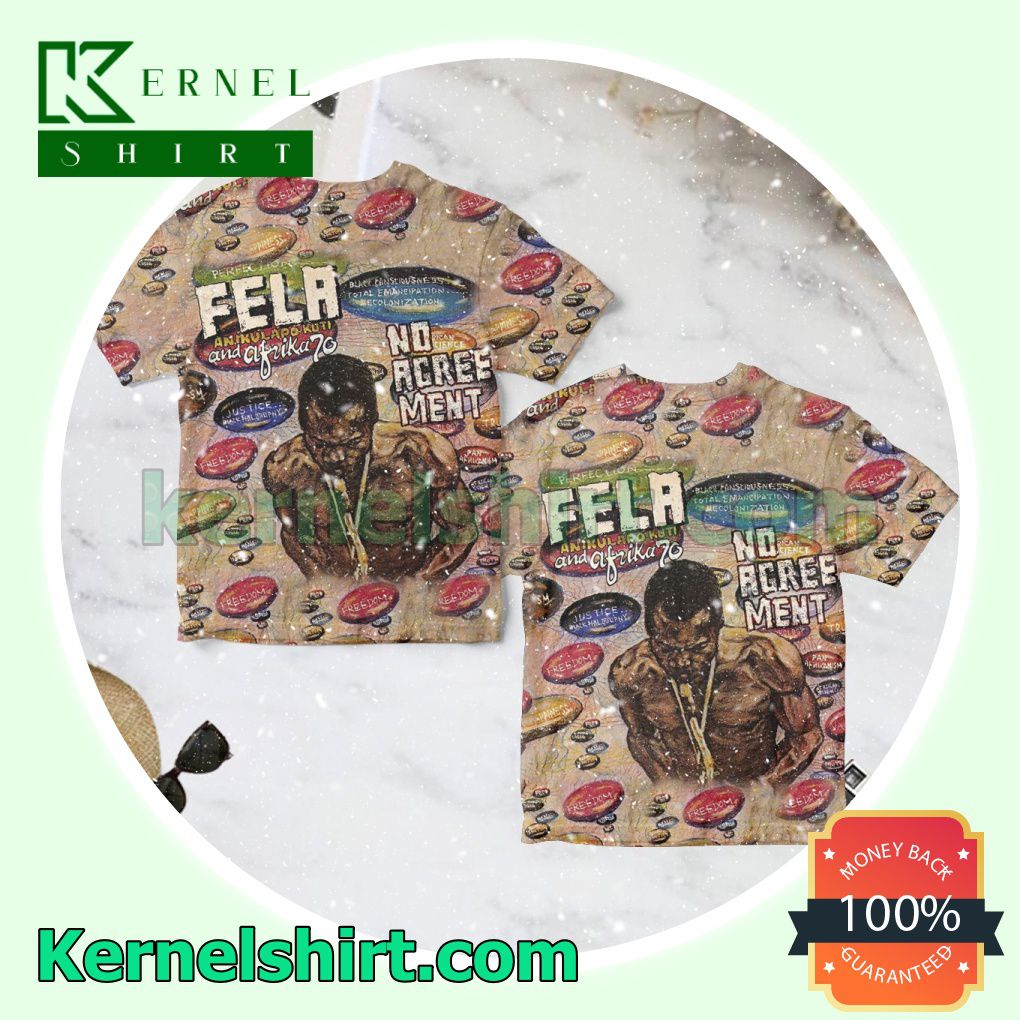 Fela Kuti No Agreement Album Cover Personalized Shirt