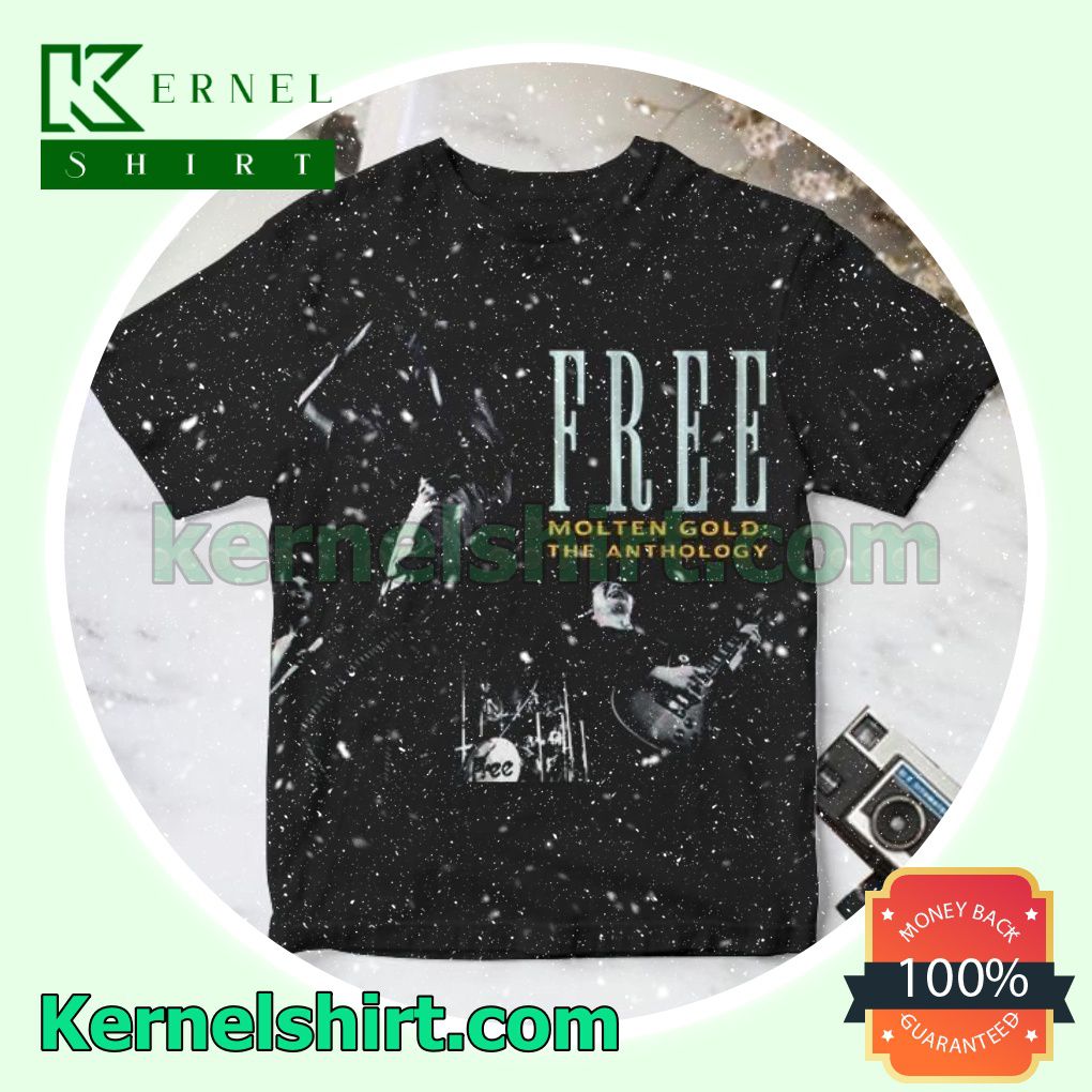 Free Molten Gold The Anthology Album Cover Custom Shirt