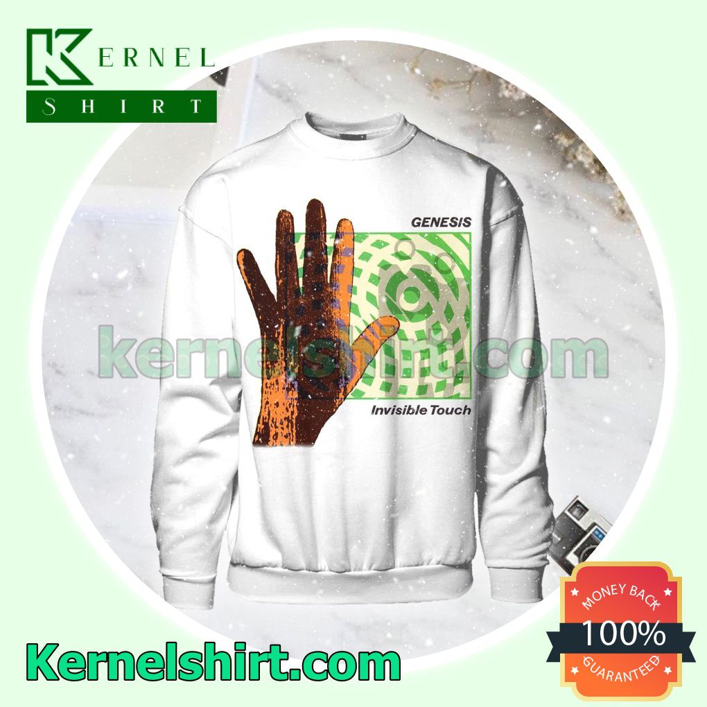 Genesis Invisible Touch Album Cover Unisex Long Sleeve