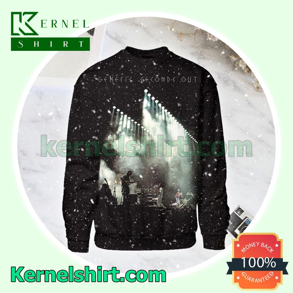 Genesis Seconds Out Album Cover Unisex Long Sleeve