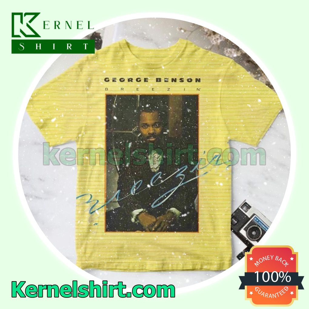 George Benson Breezin' Album Cover Yellow Custom Shirt