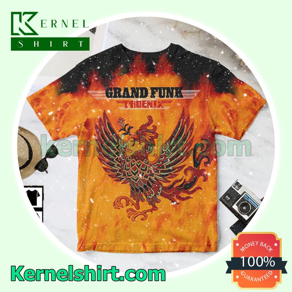 Grand Funk Railroad Phoenix Album Cover Style 2 Personalized Shirt