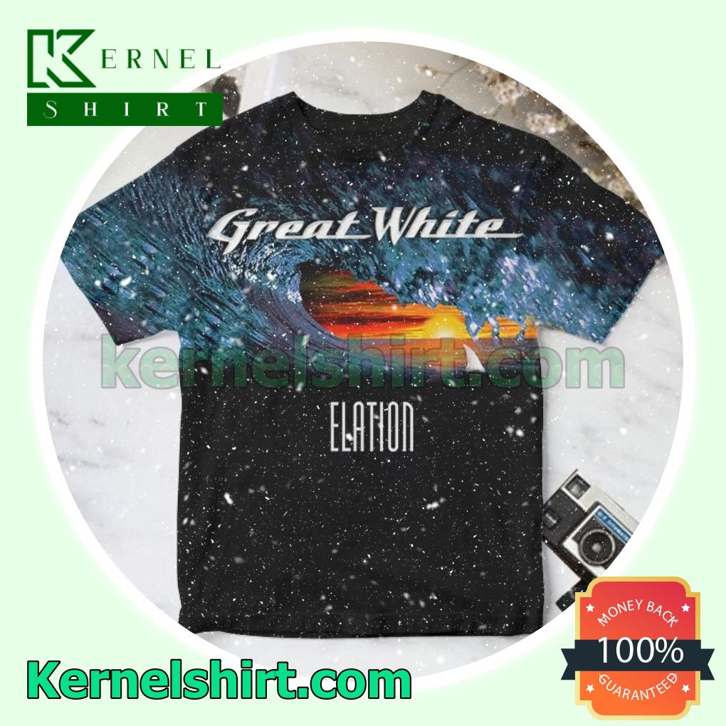 Official Great White Elation Album Cover Custom Shirt