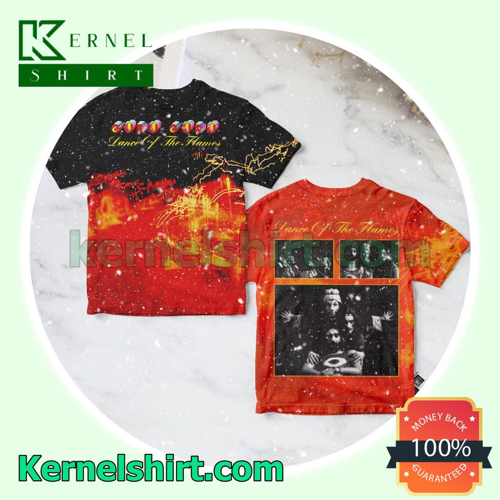 Guru Guru Dance Of The Flames Album Cover Red Personalized Shirt