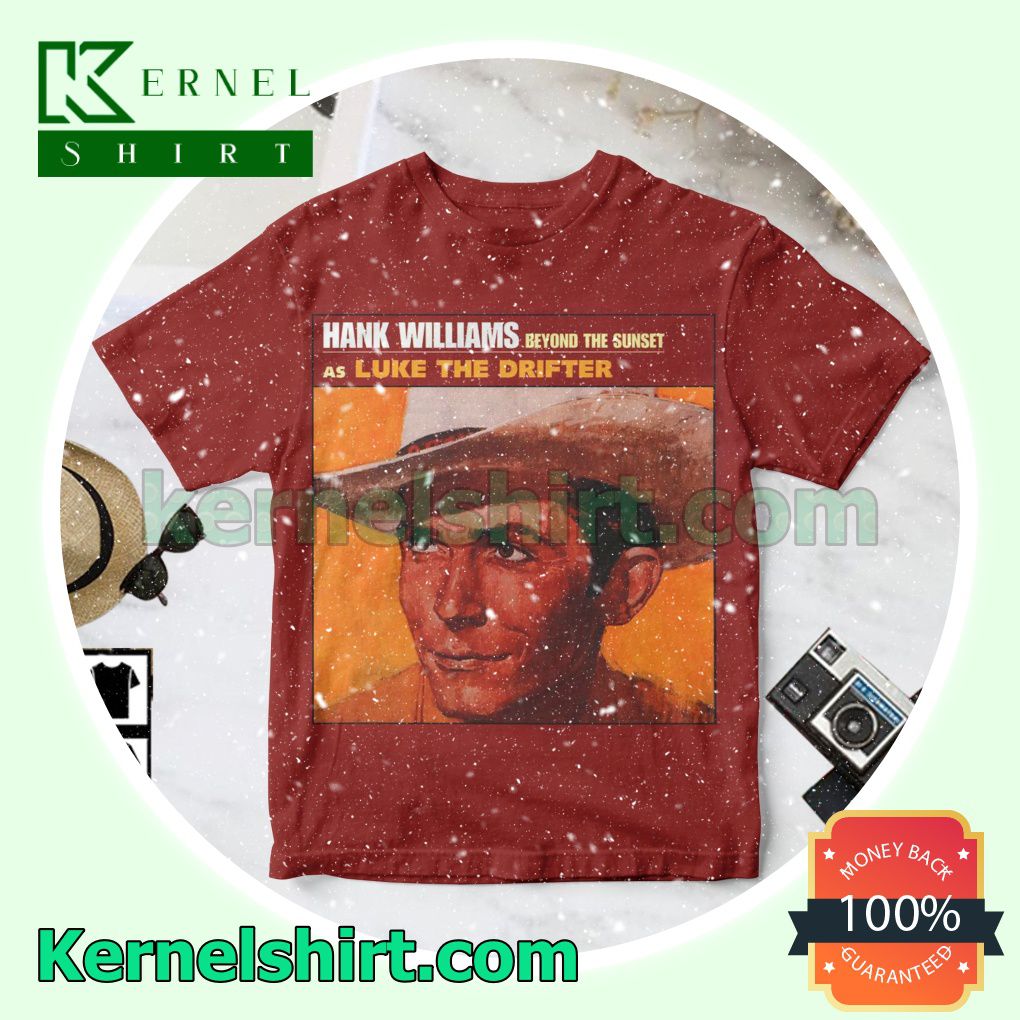 Hank Williams Beyond The Sunset Album Cover Personalized Shirt