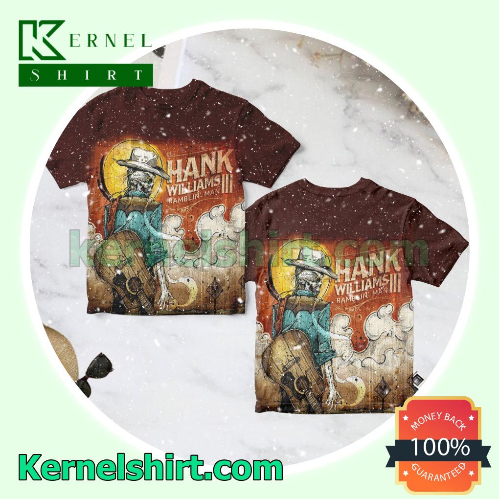 Hank Williams III Ramblin' Man Album Cover Personalized Shirt