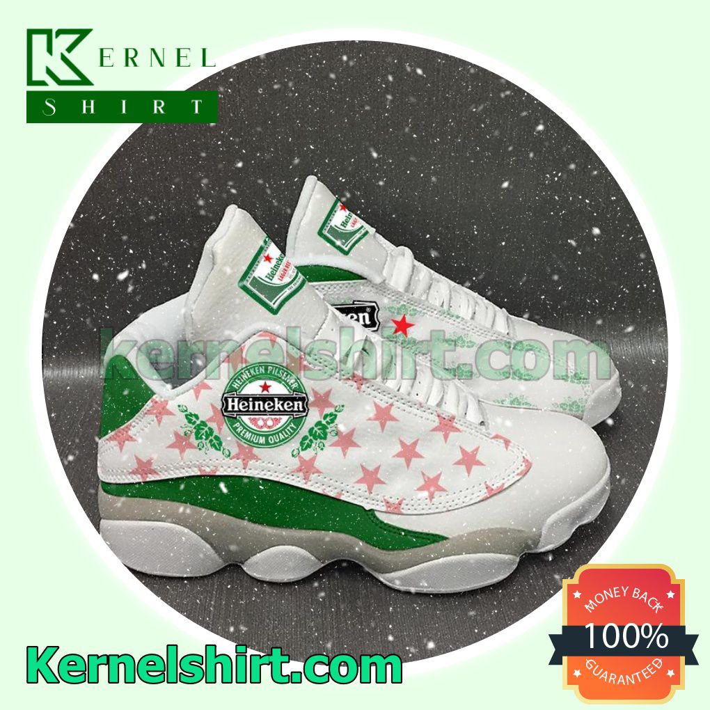 Get Here Heineken Beer Pilsener Premium Quality Nike Sneakers