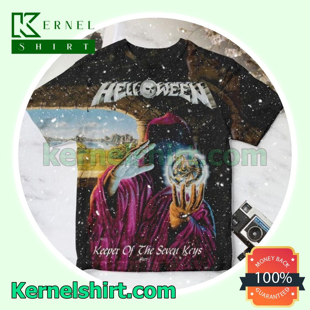 Helloween Keeper Of The Seven Keys Part I Album Cover Custom Shirt