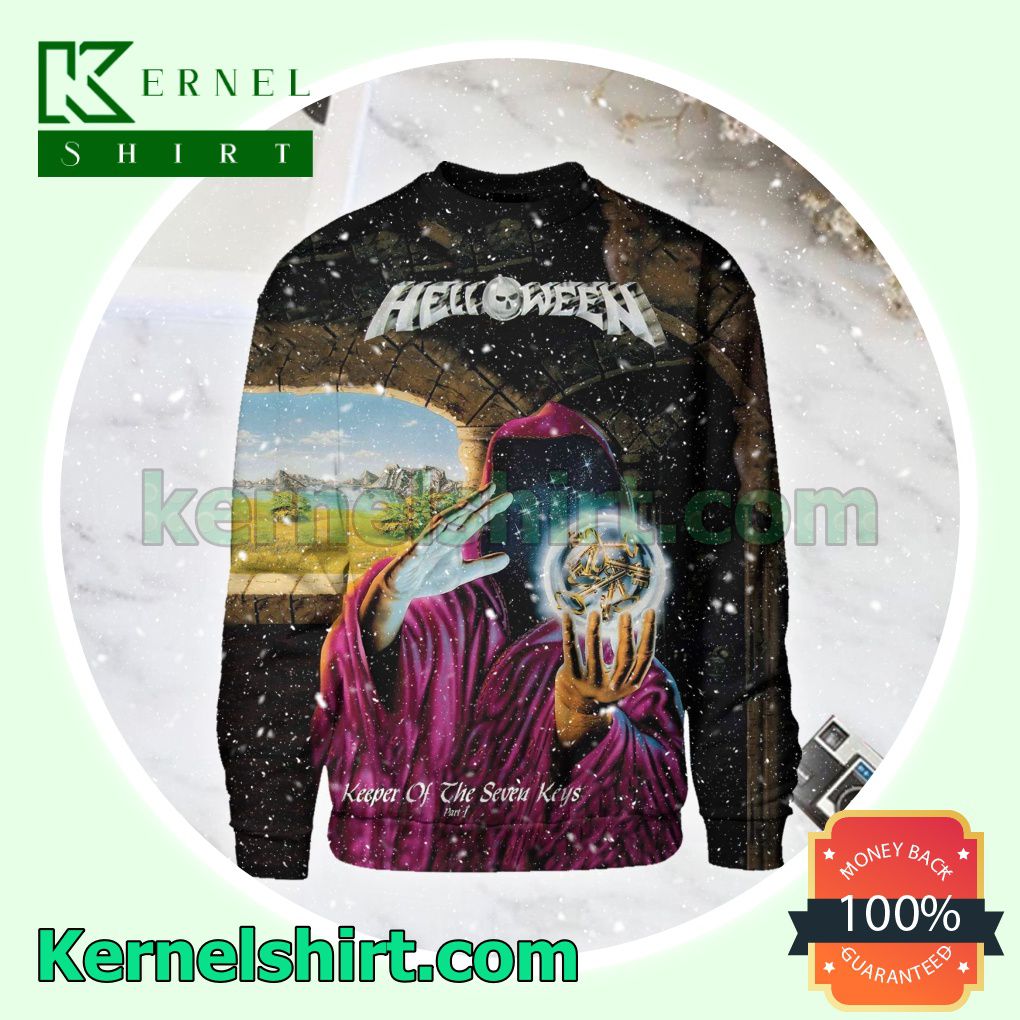 Helloween Keeper Of The Seven Keys Part I Album Cover Unisex Long Sleeve