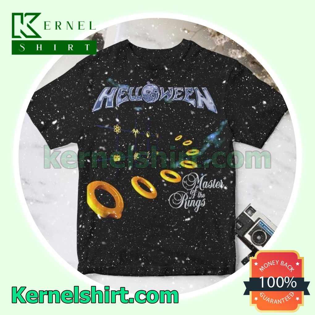 Helloween Master Of The Rings Album Cover Gift Shirt