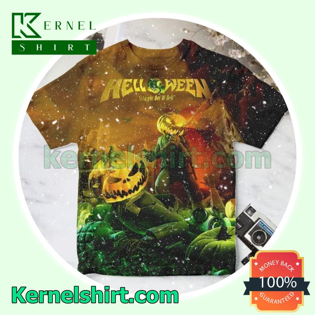 Helloween Straight Out Of Hell Album Cover Custom Shirt