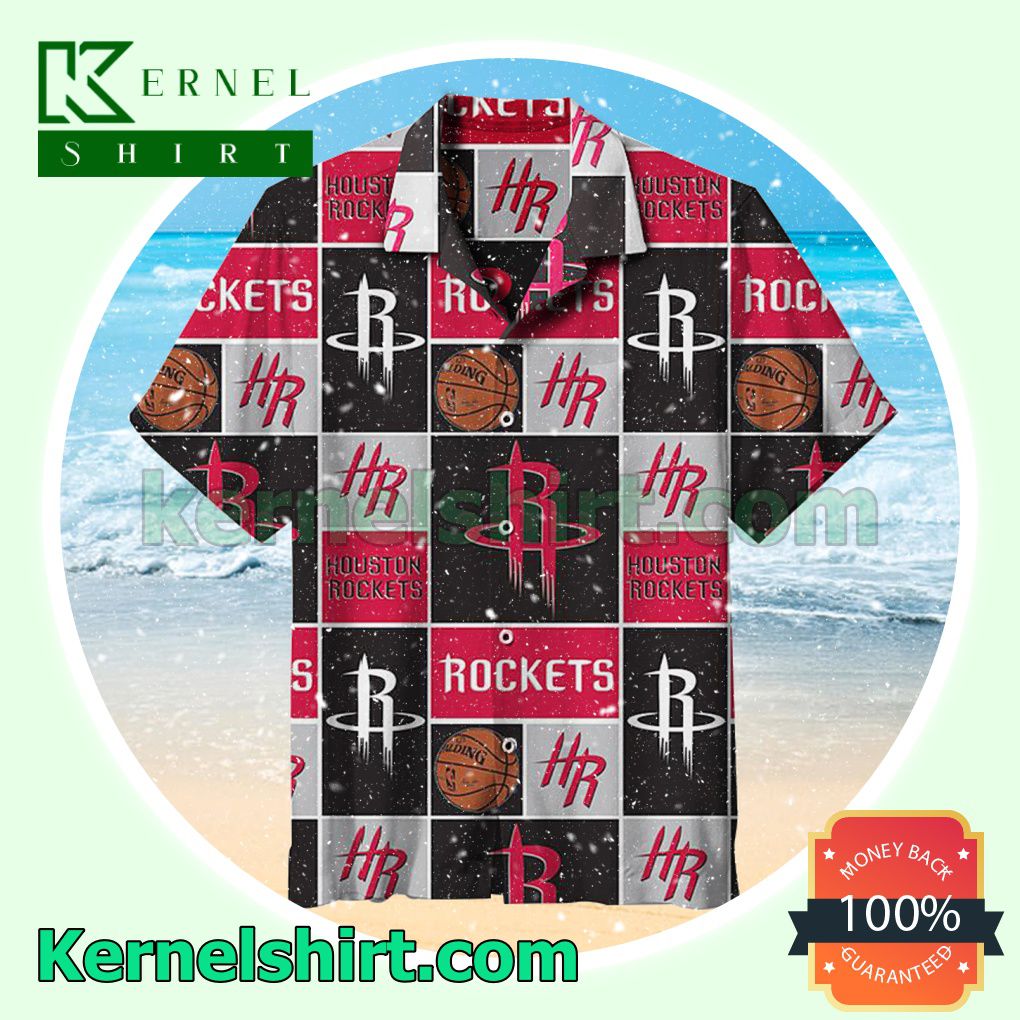 Houston Rockets Squares Summer Shirt