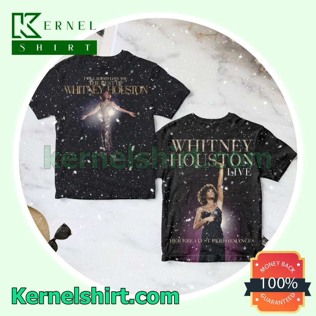 I Will Always Love You The Best Of Whitney Houston Album Cover Personalized Shirt
