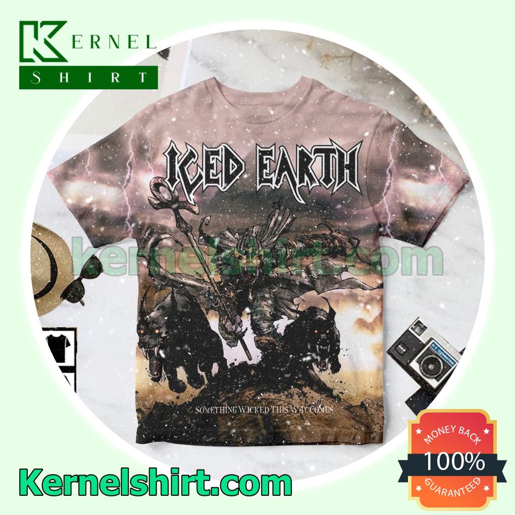 Iced Earth Something Wicked This Way Comes Album Cover Personalized Shirt