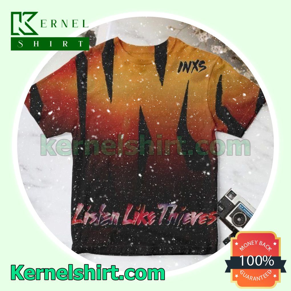 Beautiful Inxs Listen Like Thieves Album Cover Custom Shirt