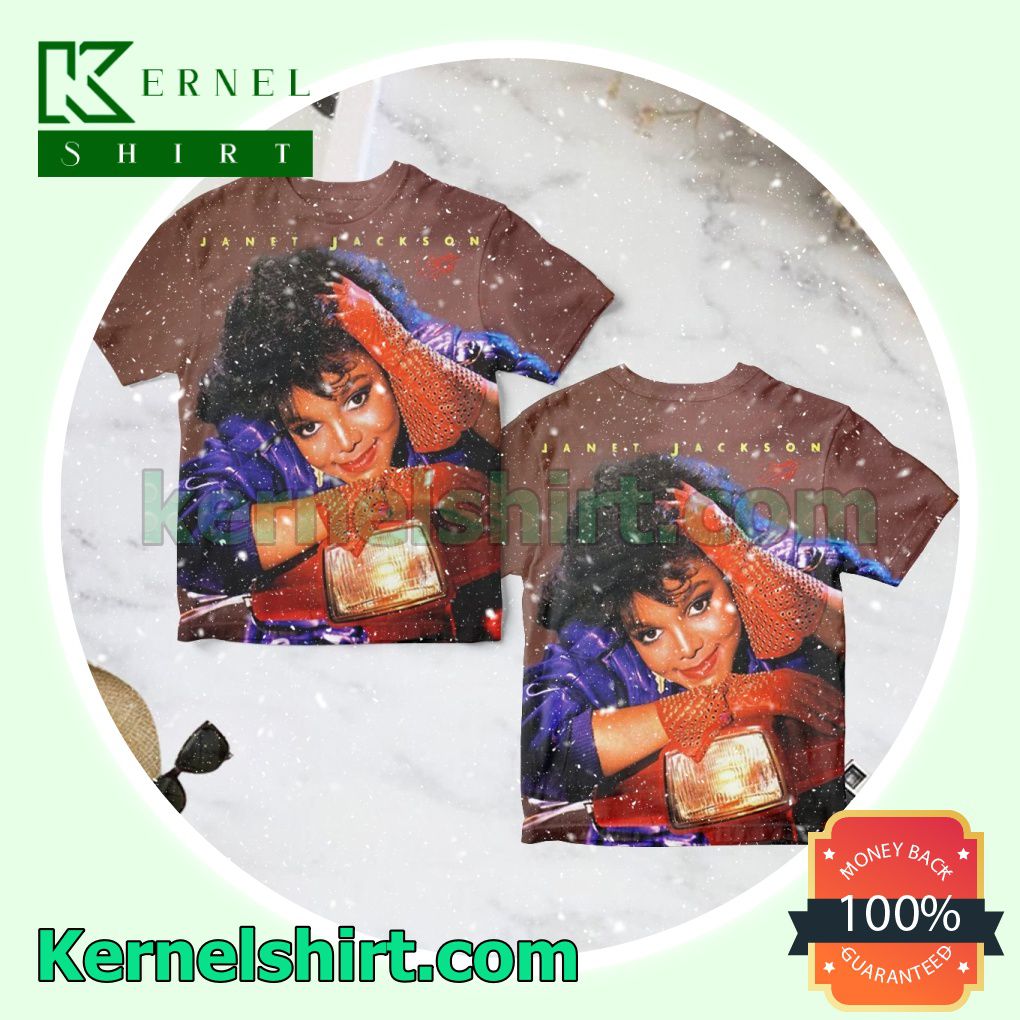 Janet Jackson Dream Street Album Cover Personalized Shirt
