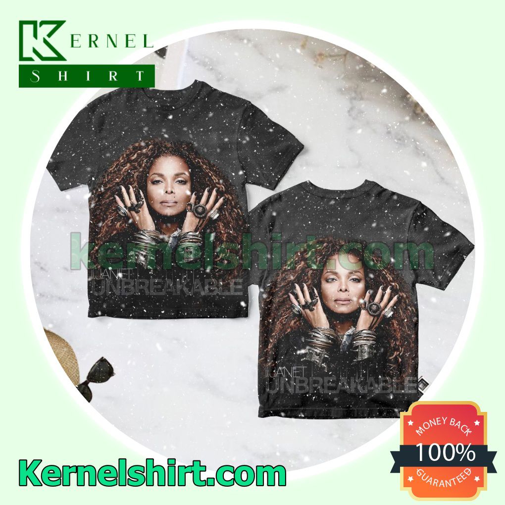 Janet Jackson Unbreakable Album Cover Personalized Shirt