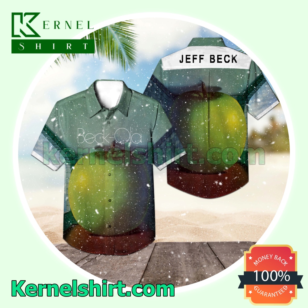 Jeff Beck Beck-ola Album Cover Short Sleeve Shirts