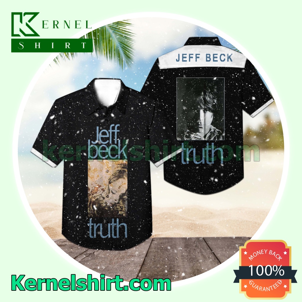 Jeff Beck Truth Album Cover Black Short Sleeve Shirts