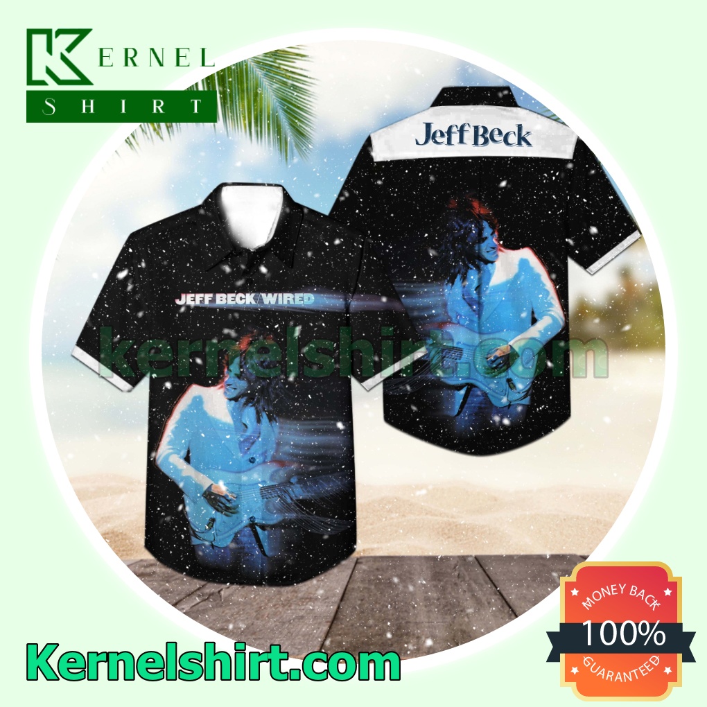 Jeff Beck Wired Album Cover Short Sleeve Shirts