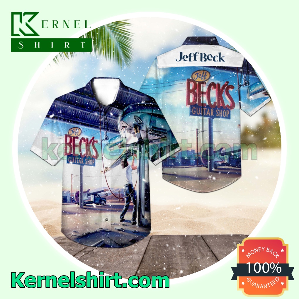 Jeff Beck's Guitar Shop Album Cover Short Sleeve Shirts