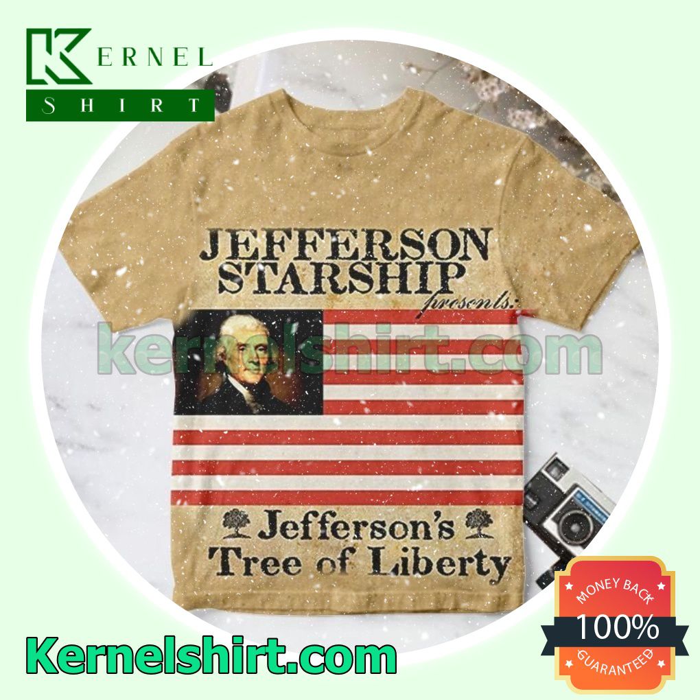 Jefferson Starship Jefferson's Tree Of Liberty Album Cover Custom Shirt