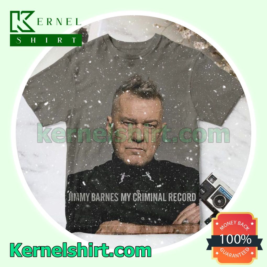 Jimmy Barnes My Criminal Record Album Cover Personalized Shirt
