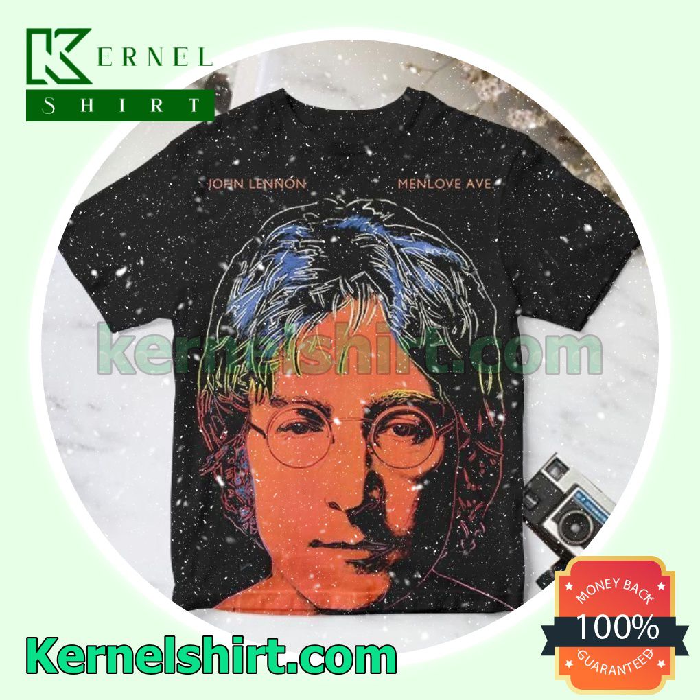 John Lennon Menlove Ave Album Cover Personalized Shirt