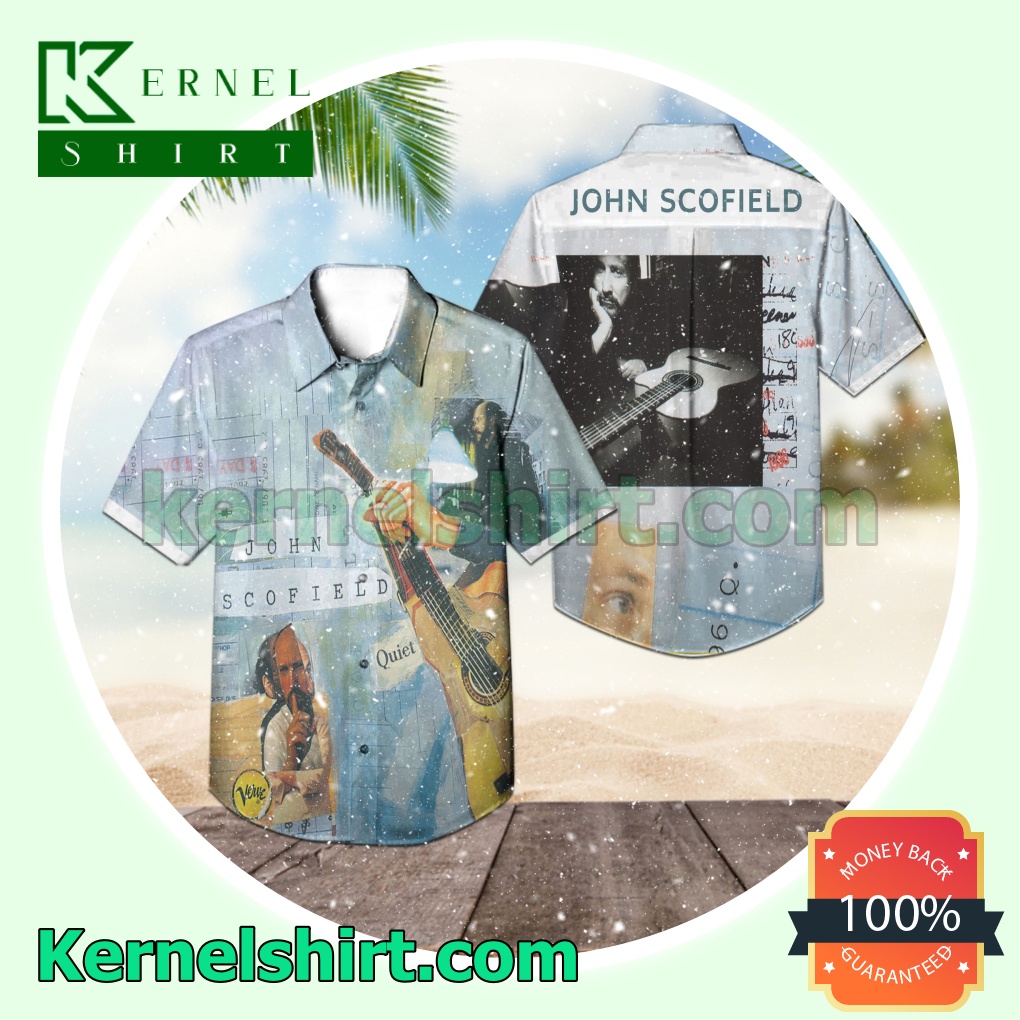 John Scofield Quiet Album Cover Short Sleeve Shirts