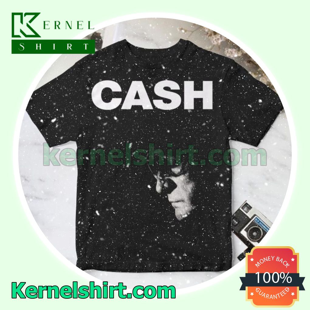 Johnny Cash American IV The Man Comes Around Album Cover Black Gift Shirt