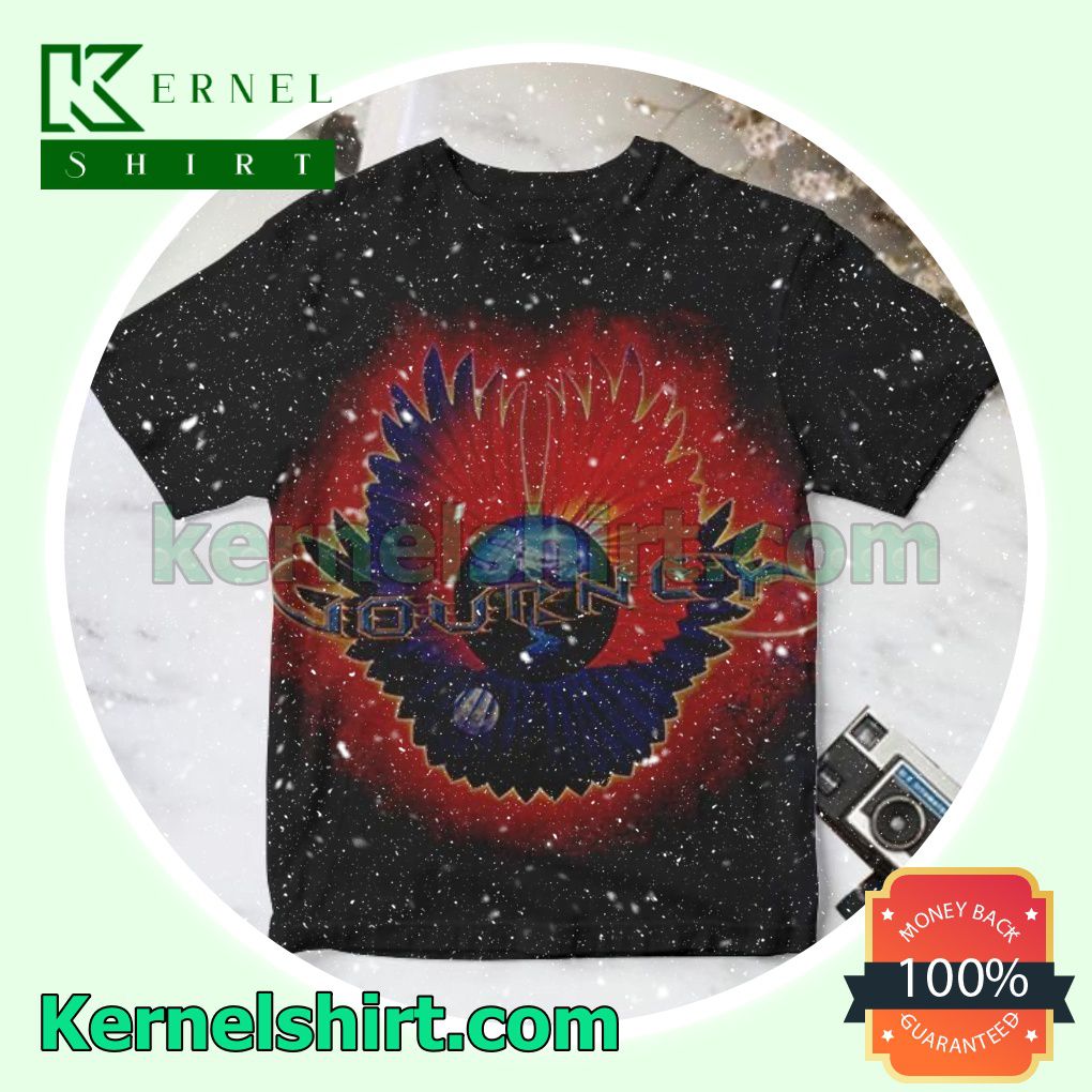 Journey Infinity Album Cover Black Custom Shirt