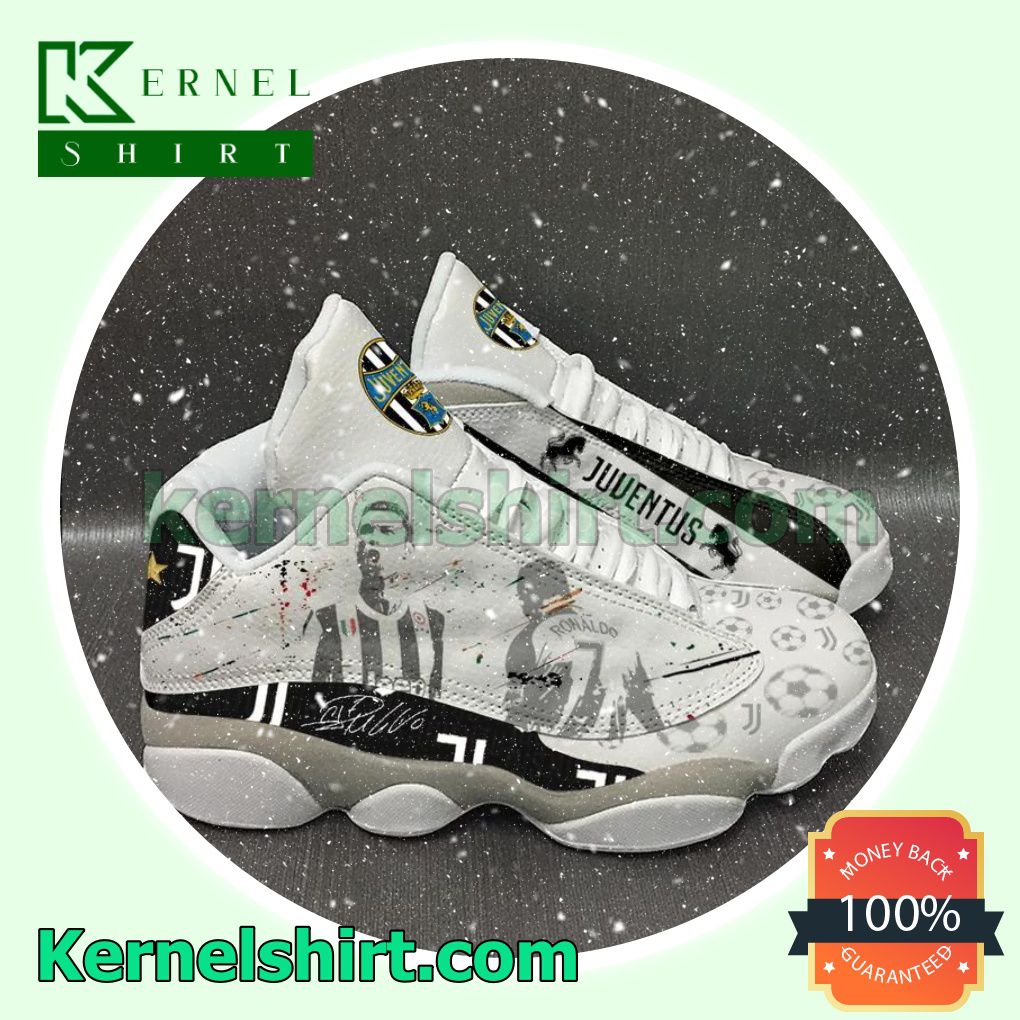 All Over Print Juventus Cristiano Ronaldo Football Nike Sneakers