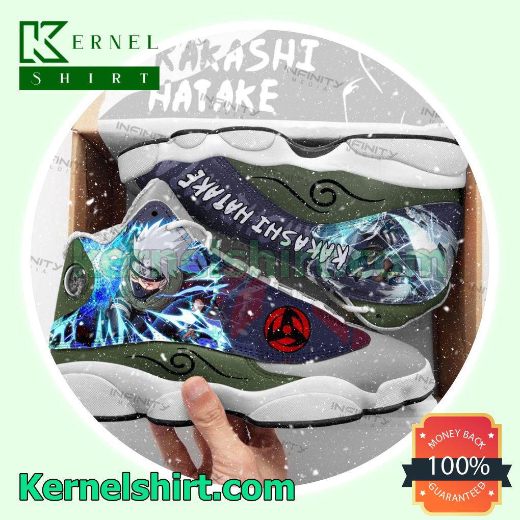 Wonderful Kakashi Hatake Naruto Anime Nike Sneakers