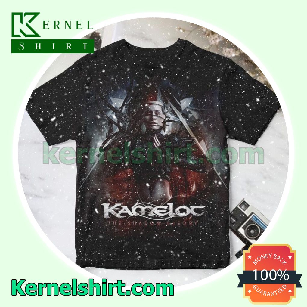 Kamelot The Shadow Theory Album Cover Gift Shirt
