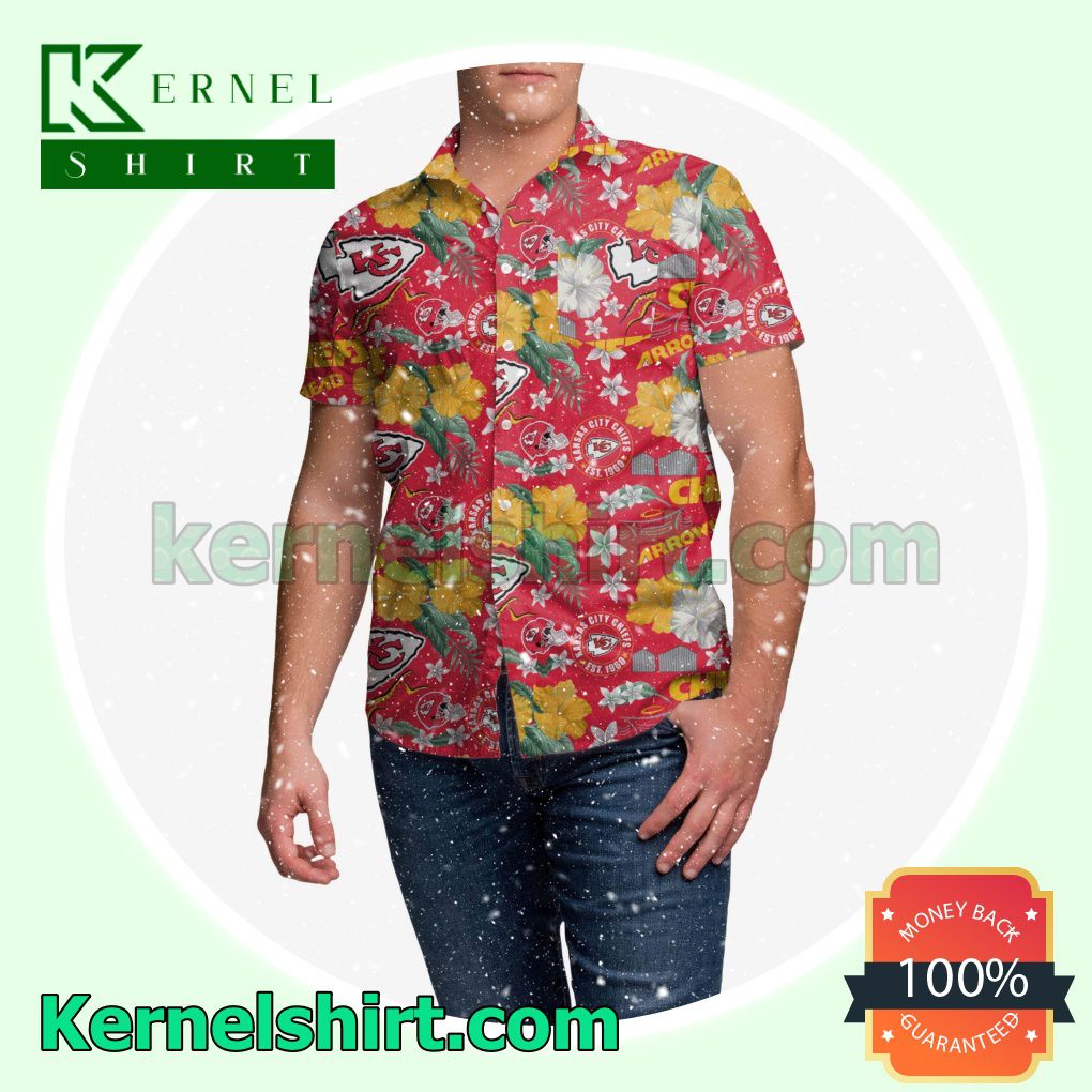Kansas City Chiefs City Style Summer Aloha Hawaii Shirt