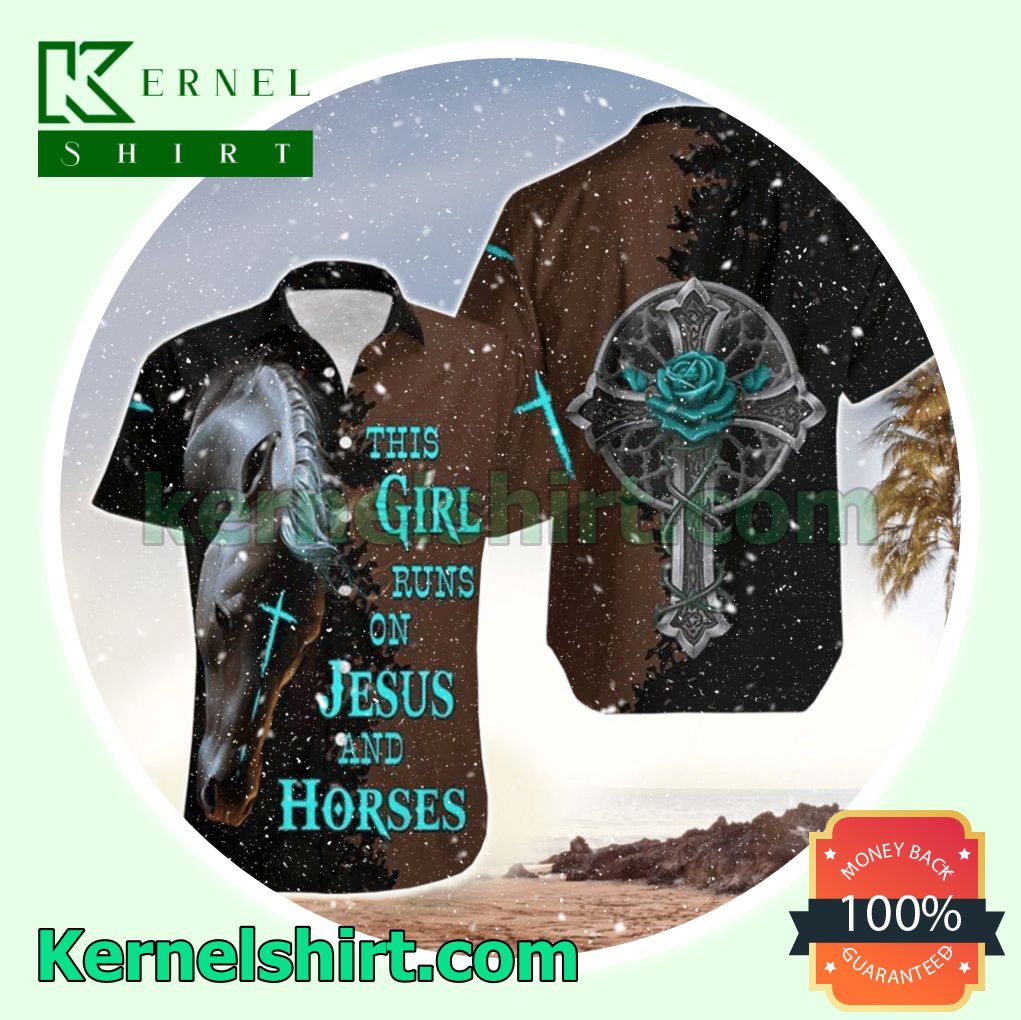 Kentucky Derby Horse Racing 3d Button Shirt