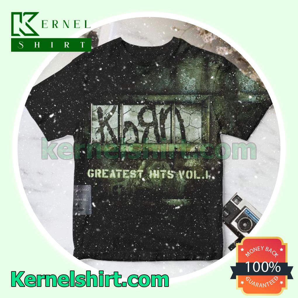 Korn Greatest Hits Vol. 1 Album Cover Gift Shirt