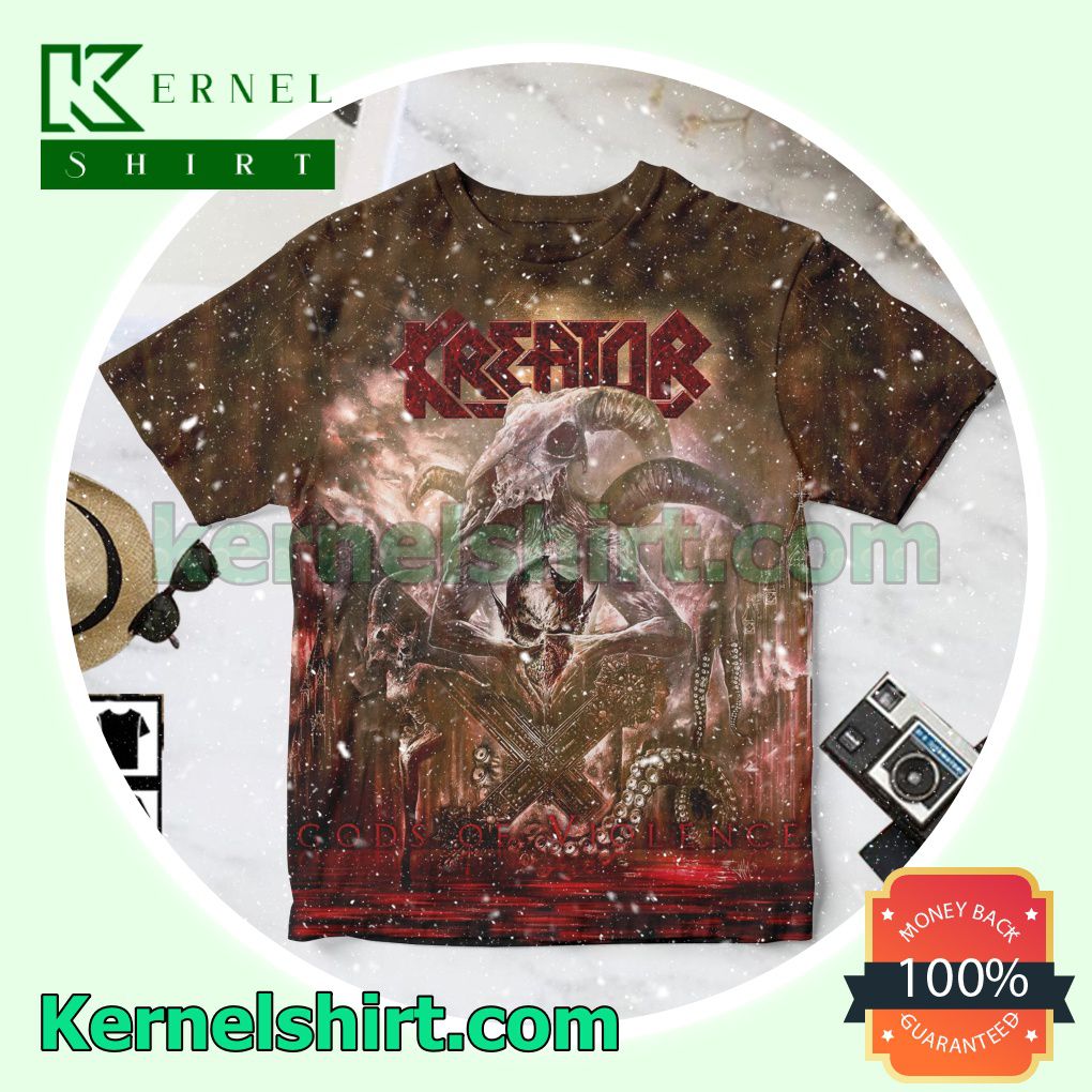 Kreator Gods Of Violence Album Cover Personalized Shirt