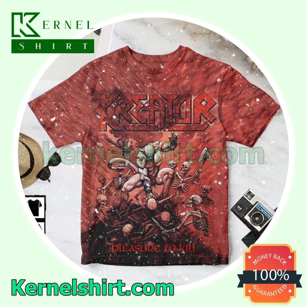 Kreator Pleasure To Kill Album Cover Personalized Shirt