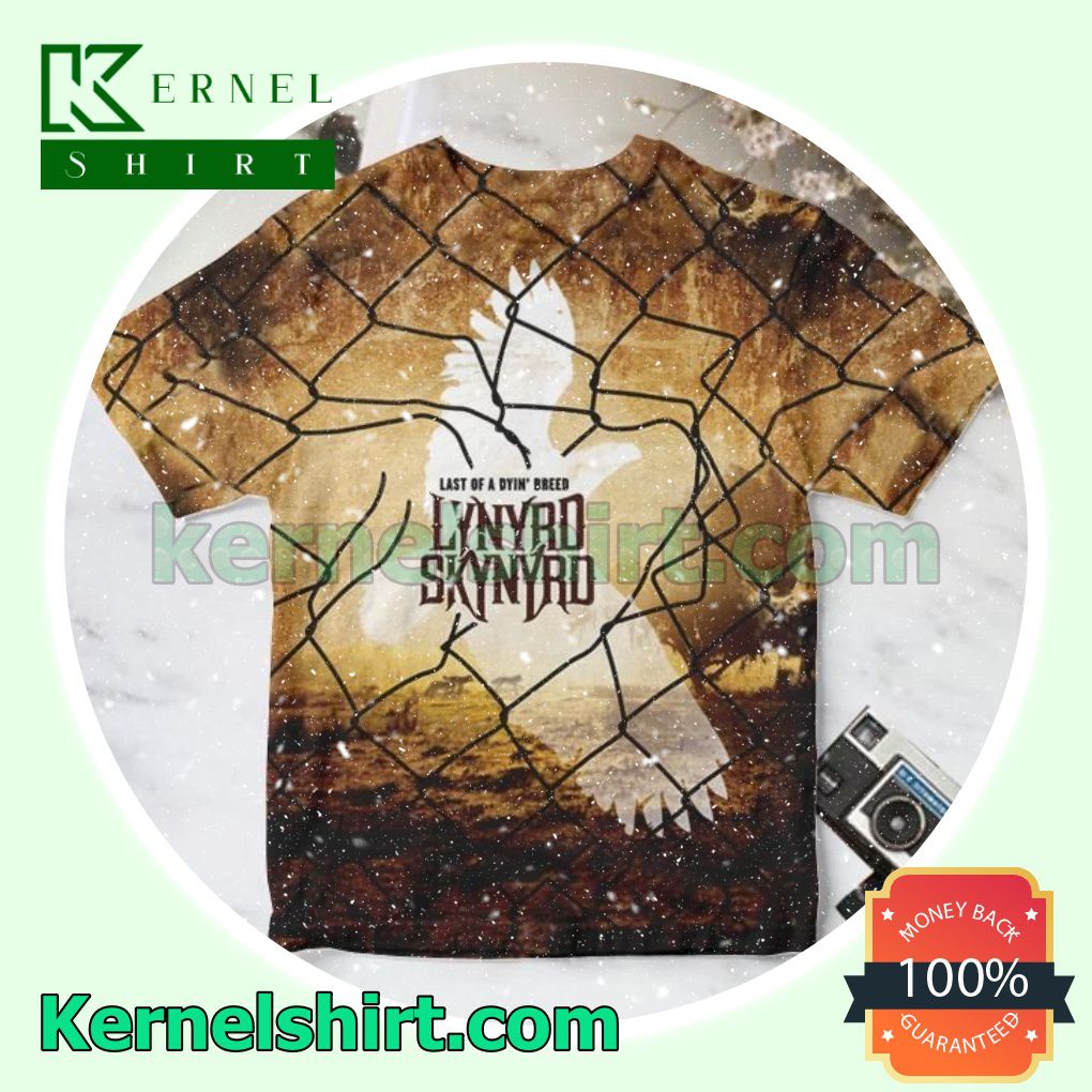 Last Of A Dyin' Breed Album Cover By Lynyrd Skynyrd Personalized Shirt