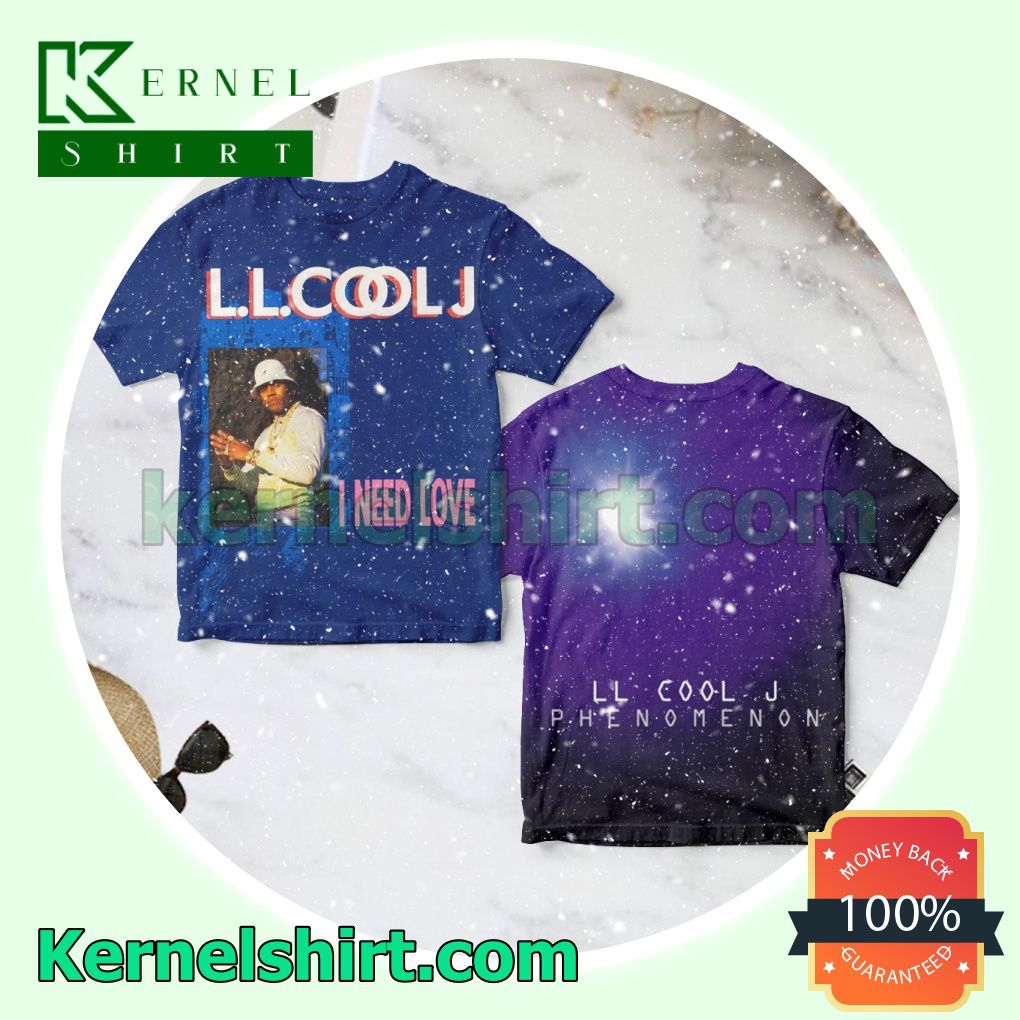 Ll Cool J I Need Love Album Cover Personalized Shirt