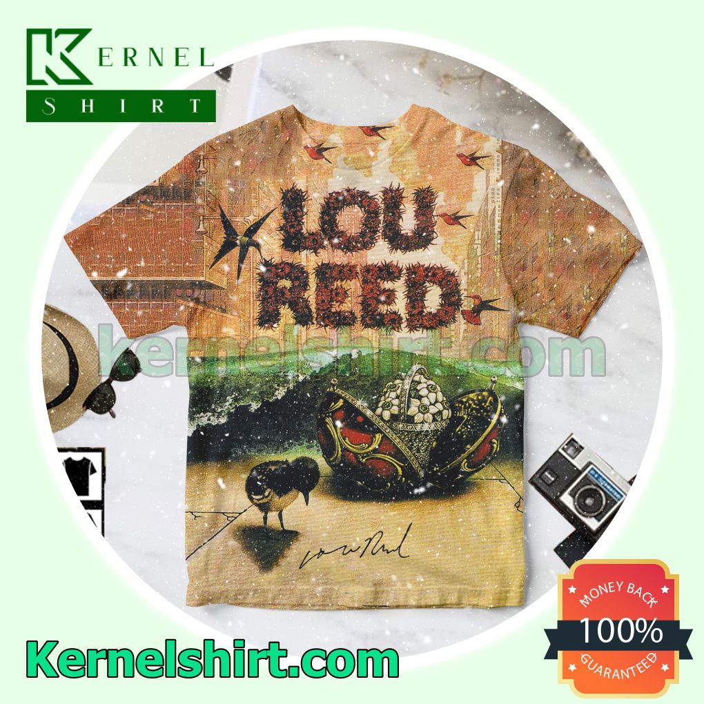 Lou Reed The Debut Solo Studio Album Cover Signature Personalized Shirt