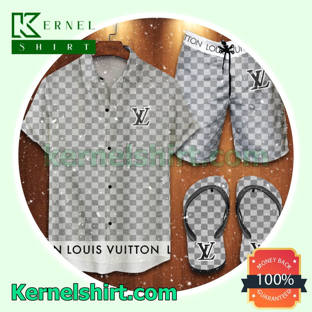 Louis Vuitton 2022 Many Squares On The Shirt Hawaiian Shirt