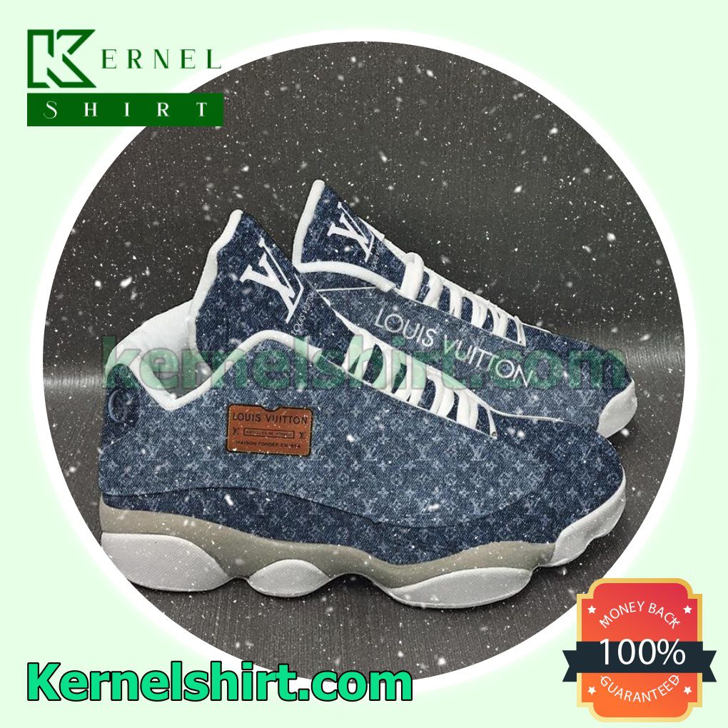 Awesome Louis Vuitton Blue Sneaker Hot 2021 Nike Sneakers